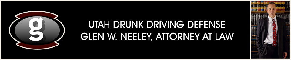 Text reading 'DRUNK DRIVING' and 'N. Y. NEELEY, ATTORNEY' on black background.