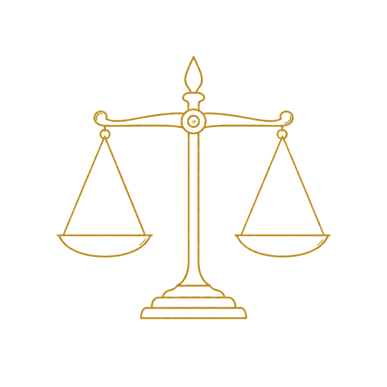 Criminal court process icon